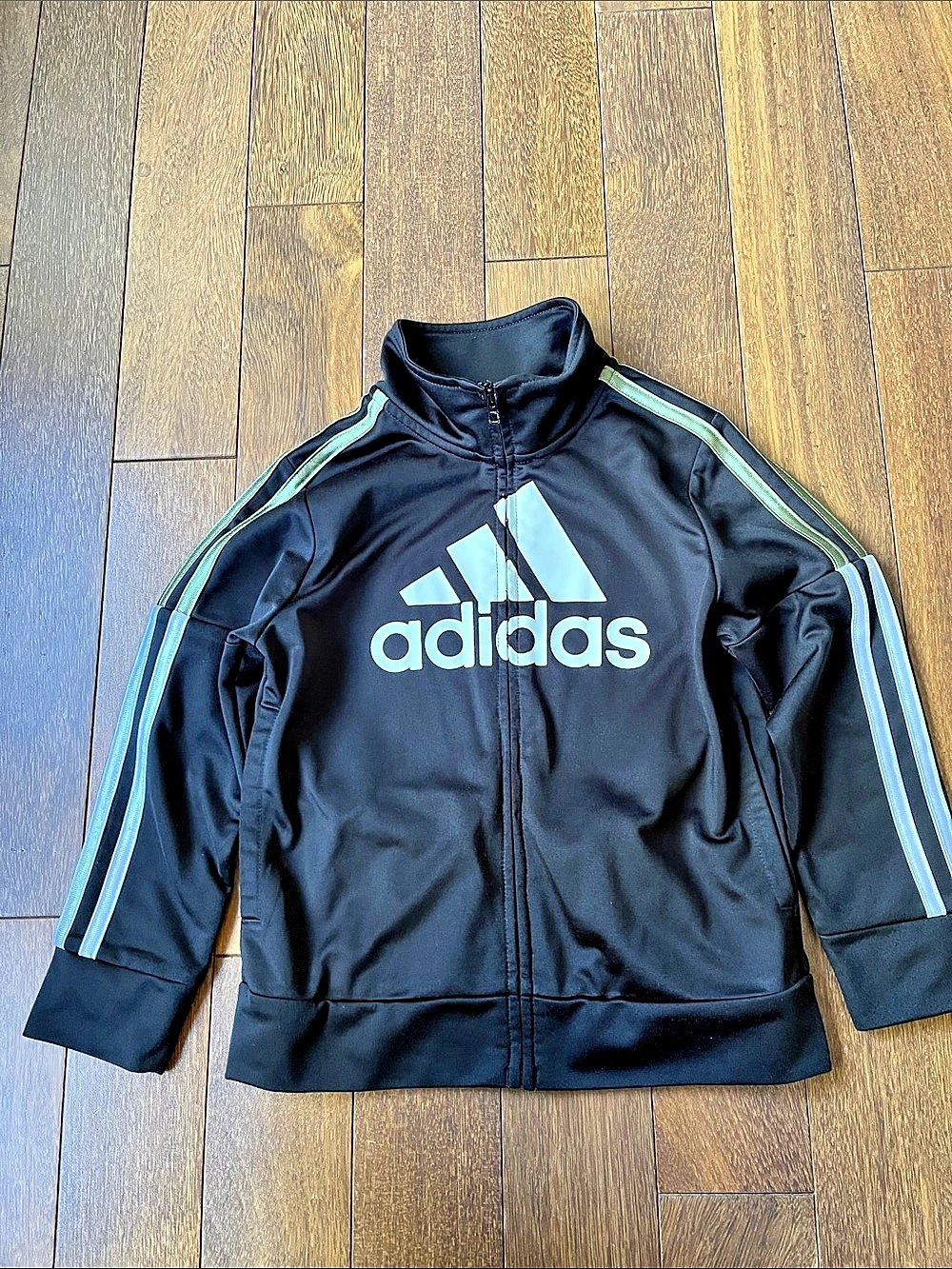 adidas Boys 4T Black Track Jacket